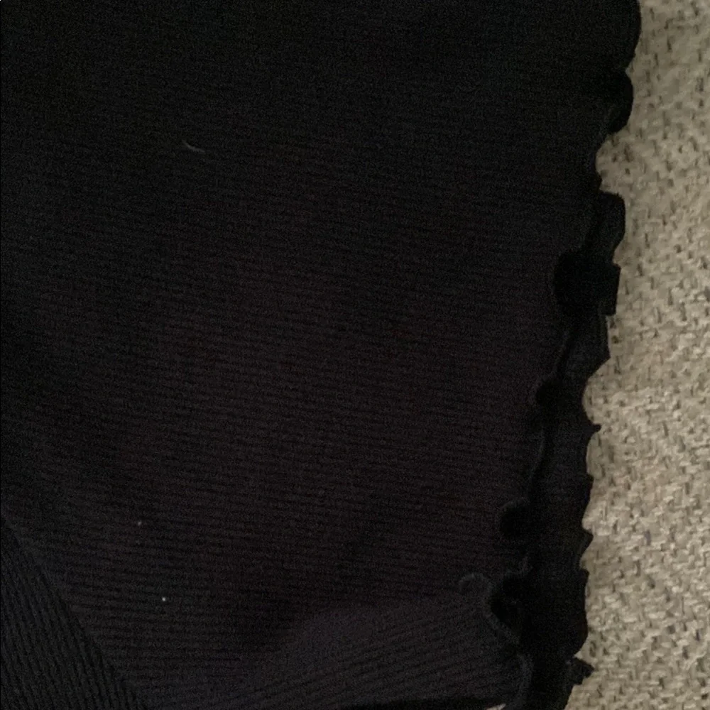 Cuddle down Black 2 piece pj with White Lace Trim - Picture 3 of 7
